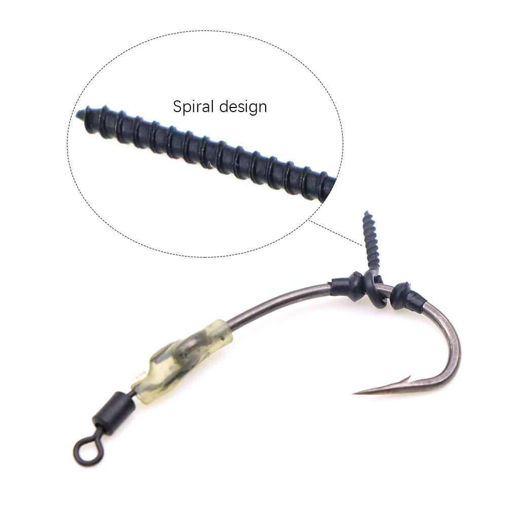 20 pçs carpa pesca boilie clip - Fishing Lure Accessories avaliação e preço